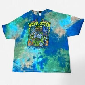 Liquid blue woodstock 1969 tie